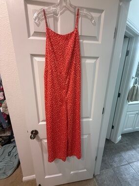 wild fable Red and White floral romper